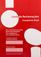 LIVRO DE RECLAMAÇÕES